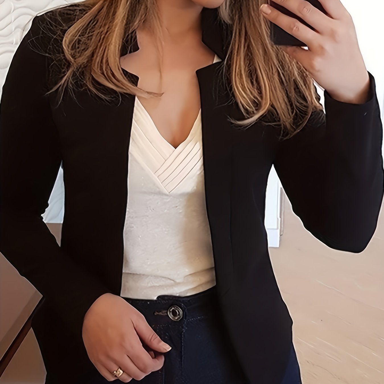 Cardigan élégant aux lignes épurées pour femmes