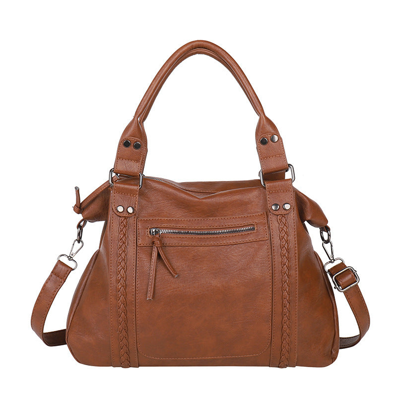 Sac à bandoulière rétro tendance pour femme