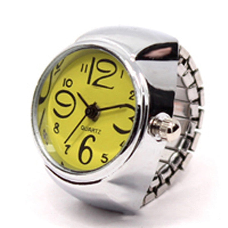 Montre bague personnalisée pour hommes et femmes