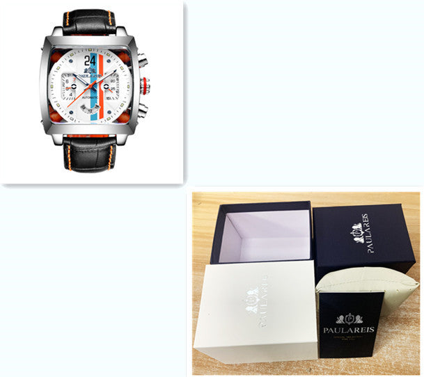 Montre mécanique automatique PAULAREIS pour hommes