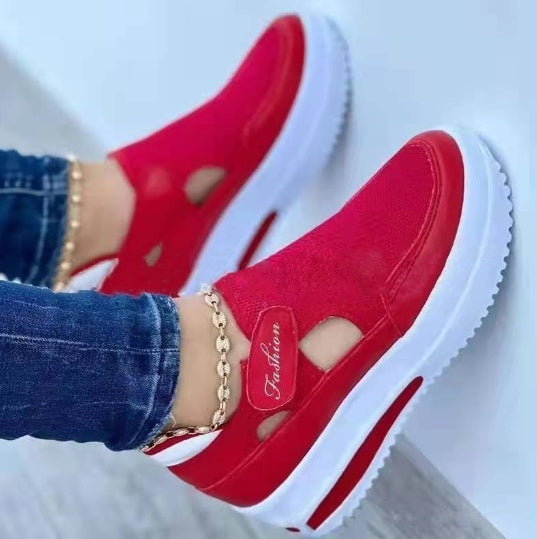 baskets d'été pour femmes, alliant style et confort