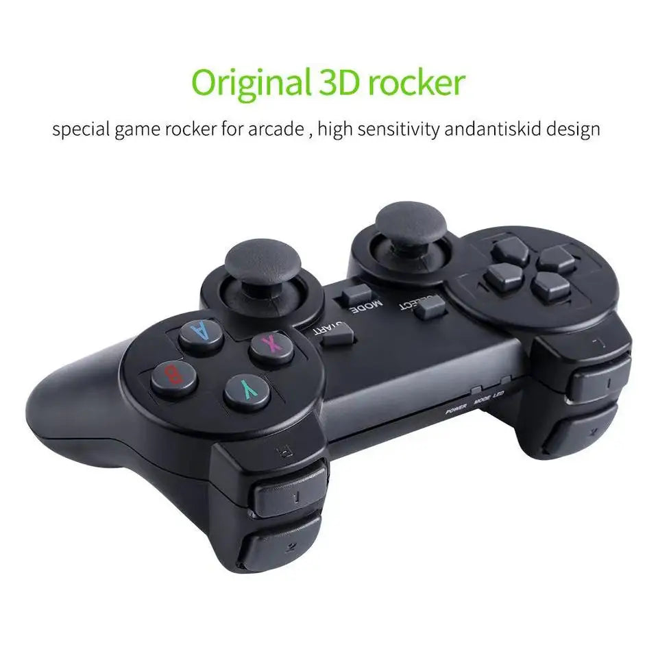 M8 Game Stick. Cette console compacte offre 20000 jeux intégrés en qualité 4K HD , TV