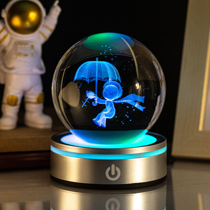 Petite lampe de nuit, 3D