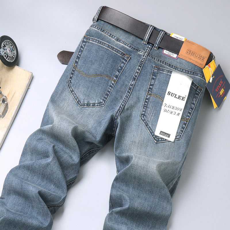 Su Lee Jeans élastique pour hommes Printemps et été
