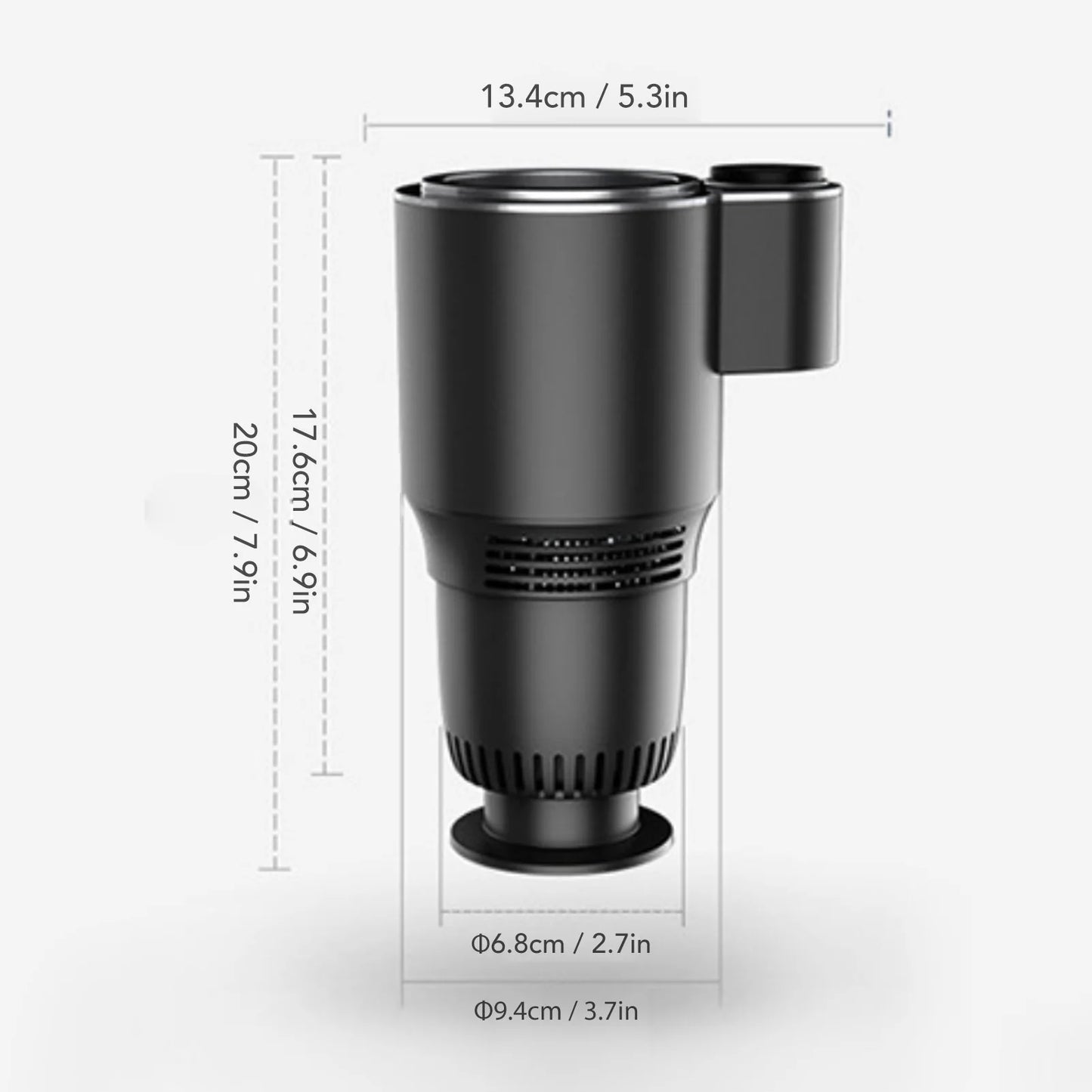 Porte-gobelet intelligent 12V qui chauffe et refroidit vos boissons