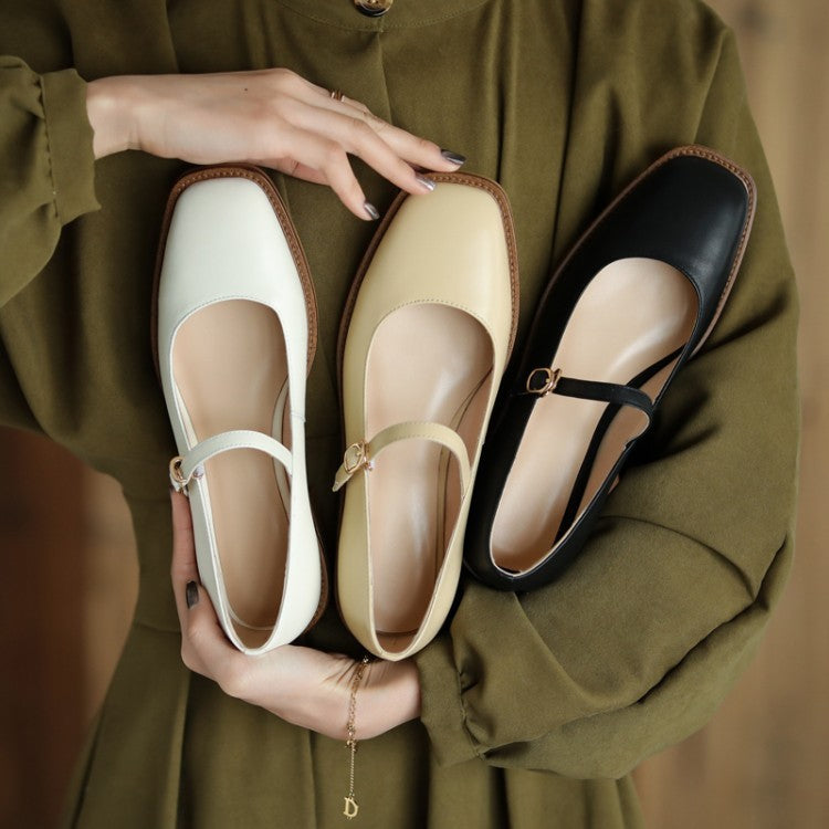 Chaussures pour femmes en cuir