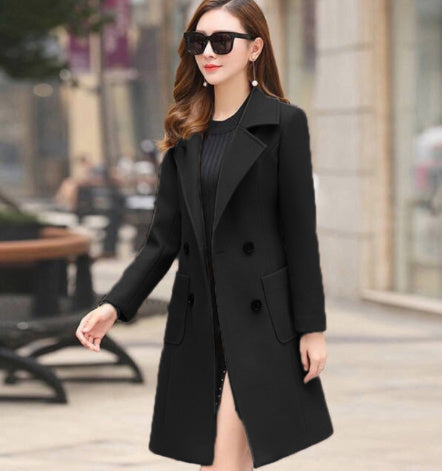 Manteau en tweed pour femmes
