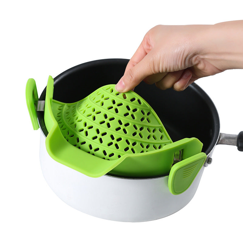 Cuisine Passoire en silicone de vidange latérale
