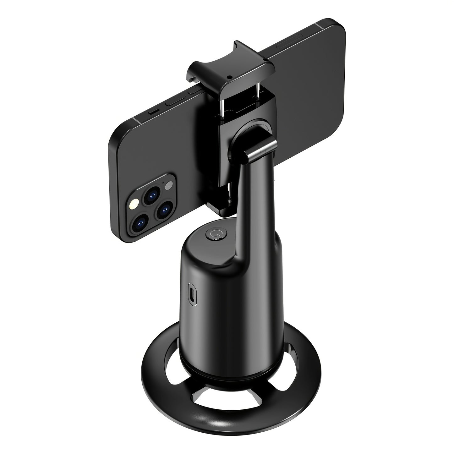 Trépied intelligent avec suivi automatique du visage pour capturer chaque moment en direct. Rotation 360° sans application requise