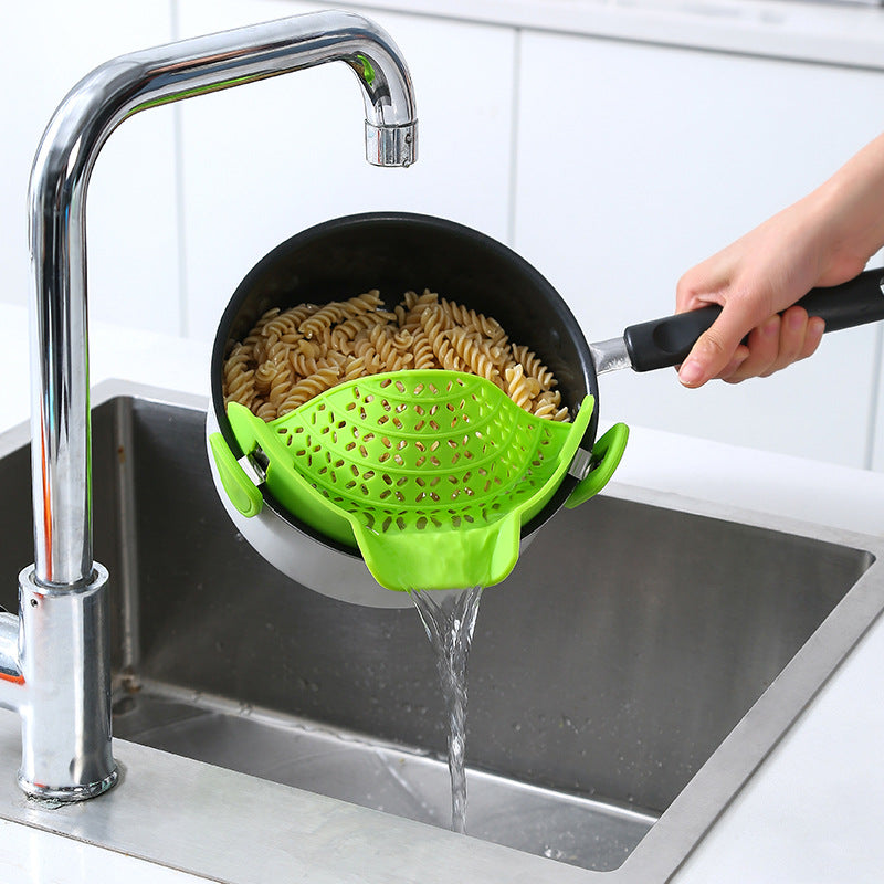 Cuisine Passoire en silicone de vidange latérale
