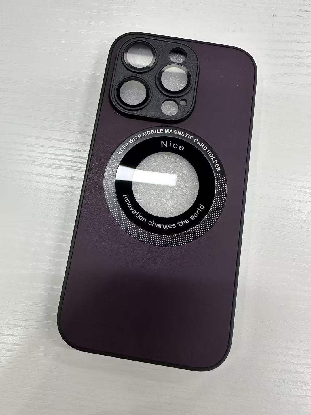 Coque de téléphone à lentille magnétique iPhone