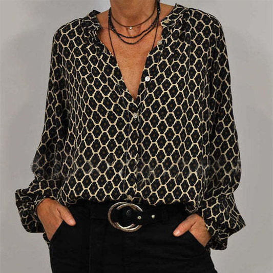 Chemise à manches longues pour femmes