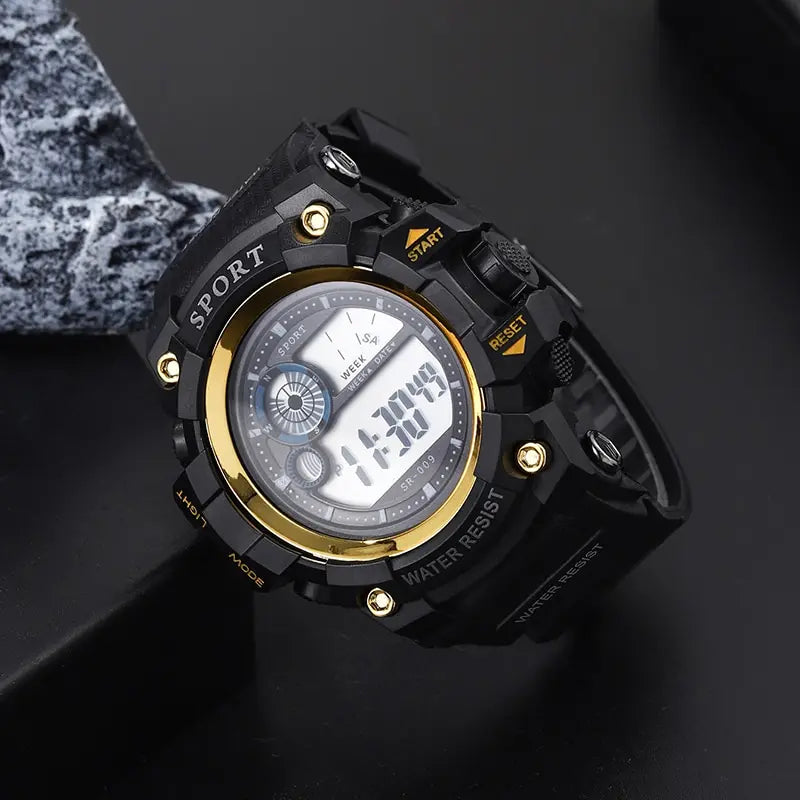 Montre numérique pour hommes
