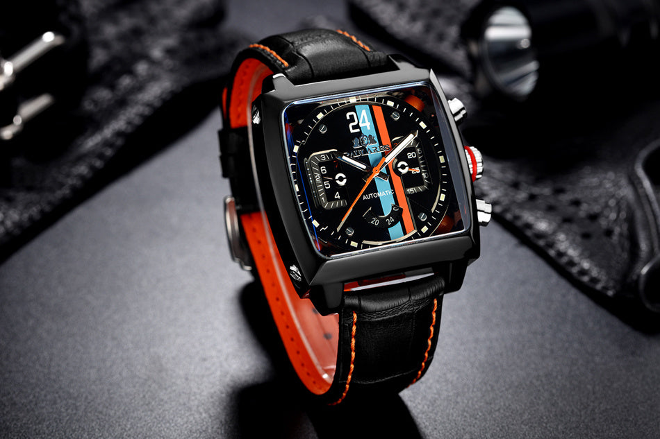 Montre mécanique automatique PAULAREIS pour hommes