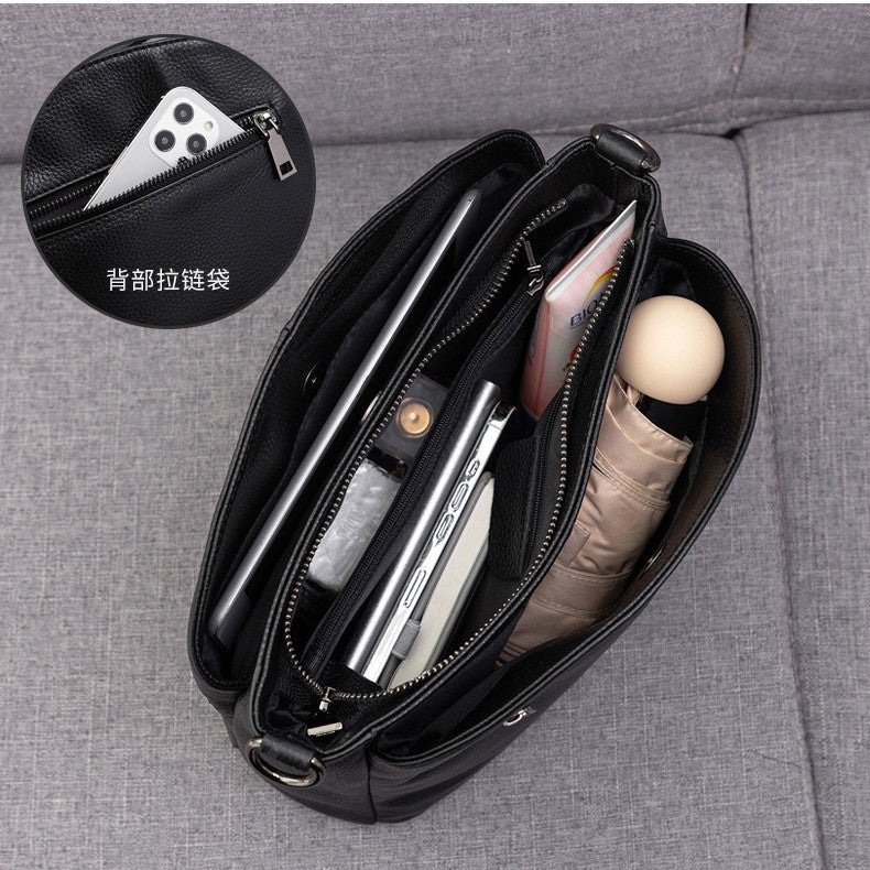 Sac à main incontournable en cuir de vachette pour femmes