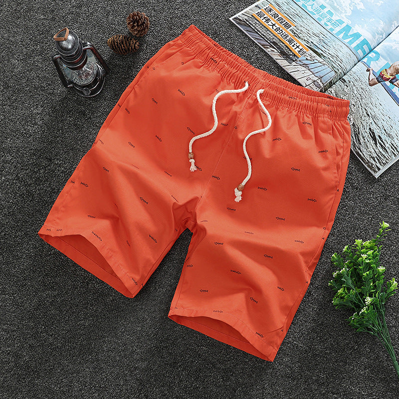 Shorts de plage en coton