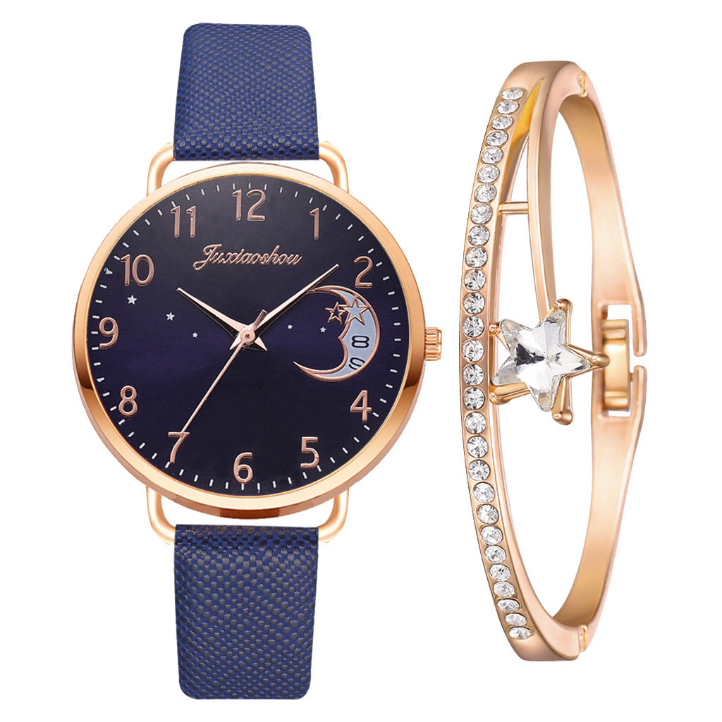 Montres pour femmes Belle Lune Motif Quartz