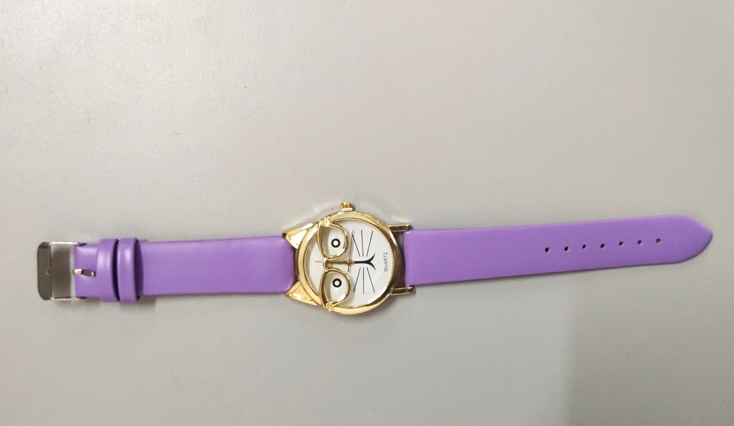Montre pour enfants, chat