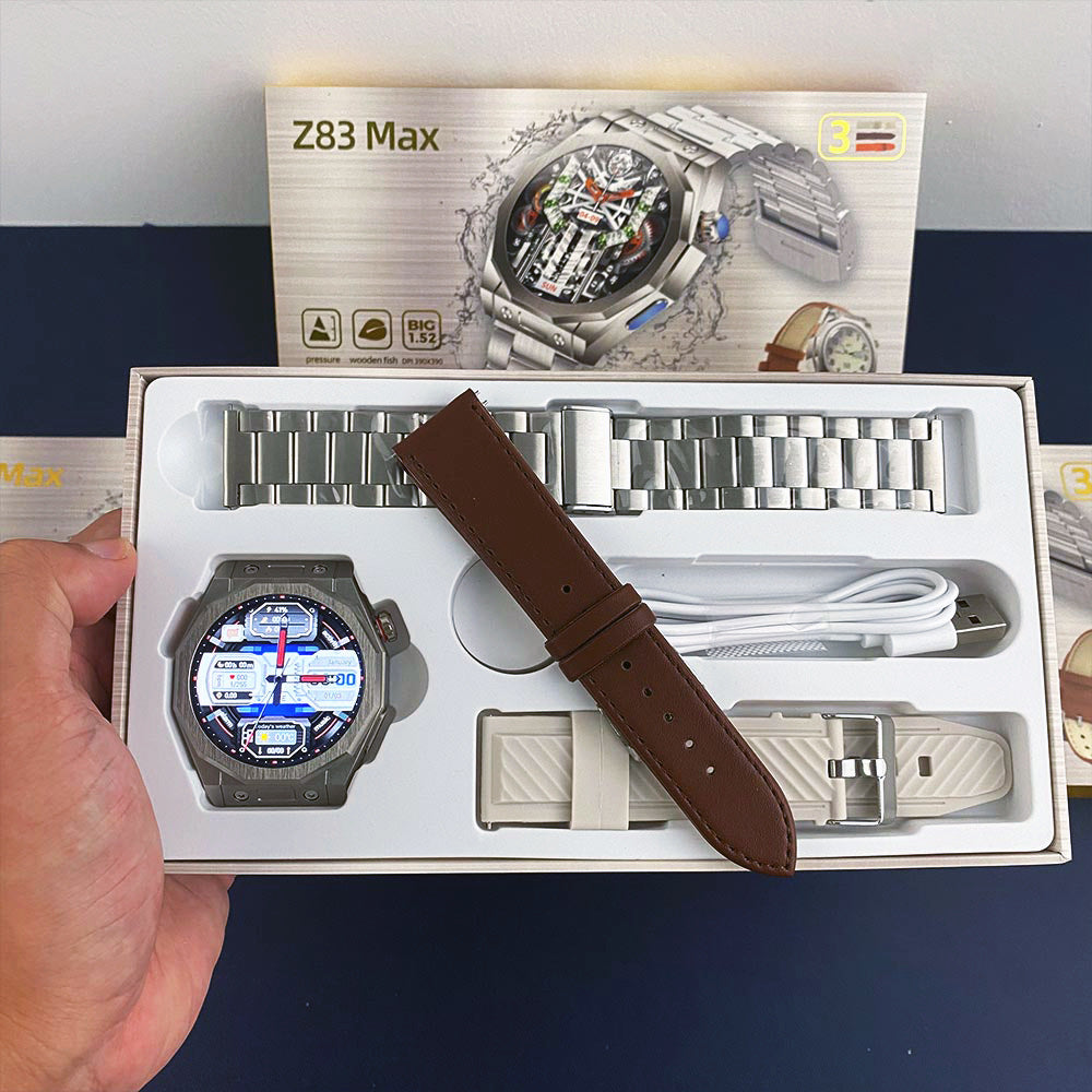 Montre intelligente pour hommes, GPS