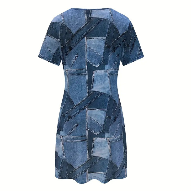 Robe en denim pour femmes