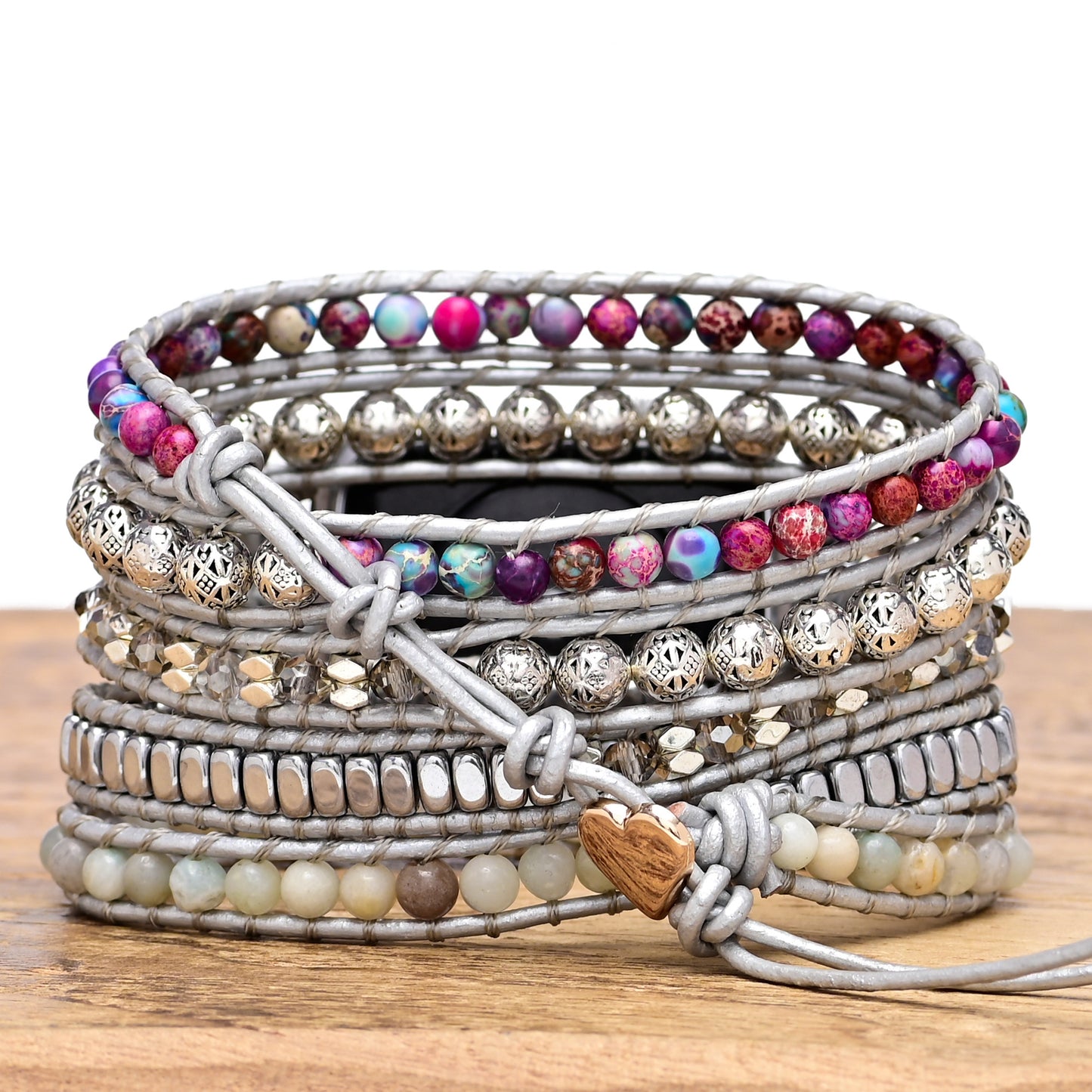 Bracelet de montre en pierre naturelle