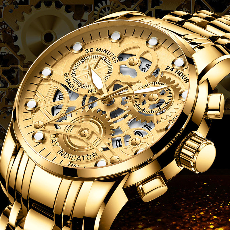 Montre professionnelle non mécanique pour homme