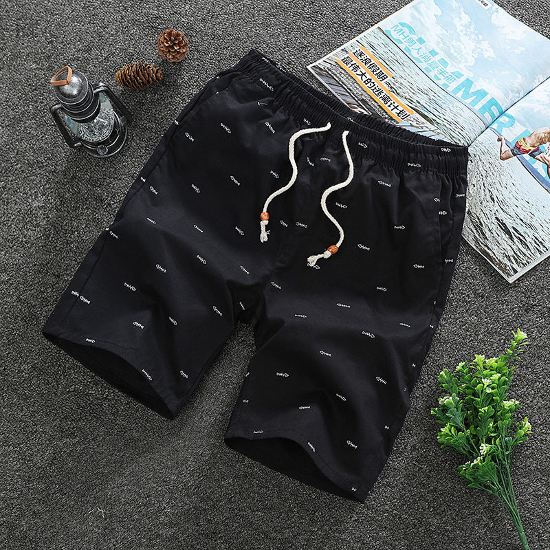 Shorts de plage en coton