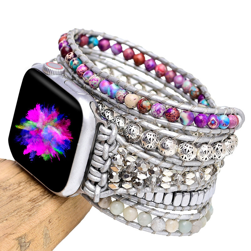 Bracelet de montre en pierre naturelle