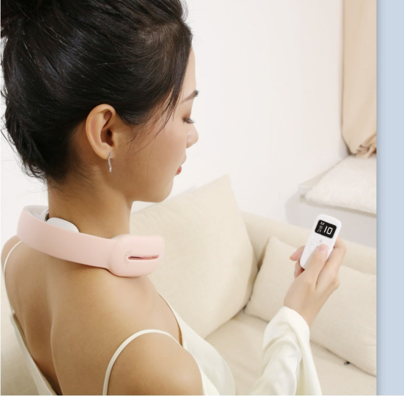 Masseur de cou multifonctionnel avec télécommande