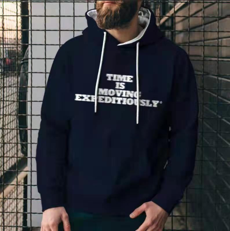 Sweats à capuche décontractés pour hommes de couleur unie