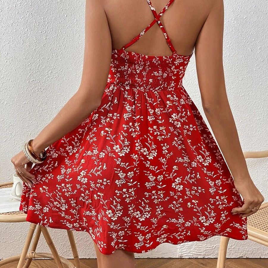 Robe à fleurs pour femmes