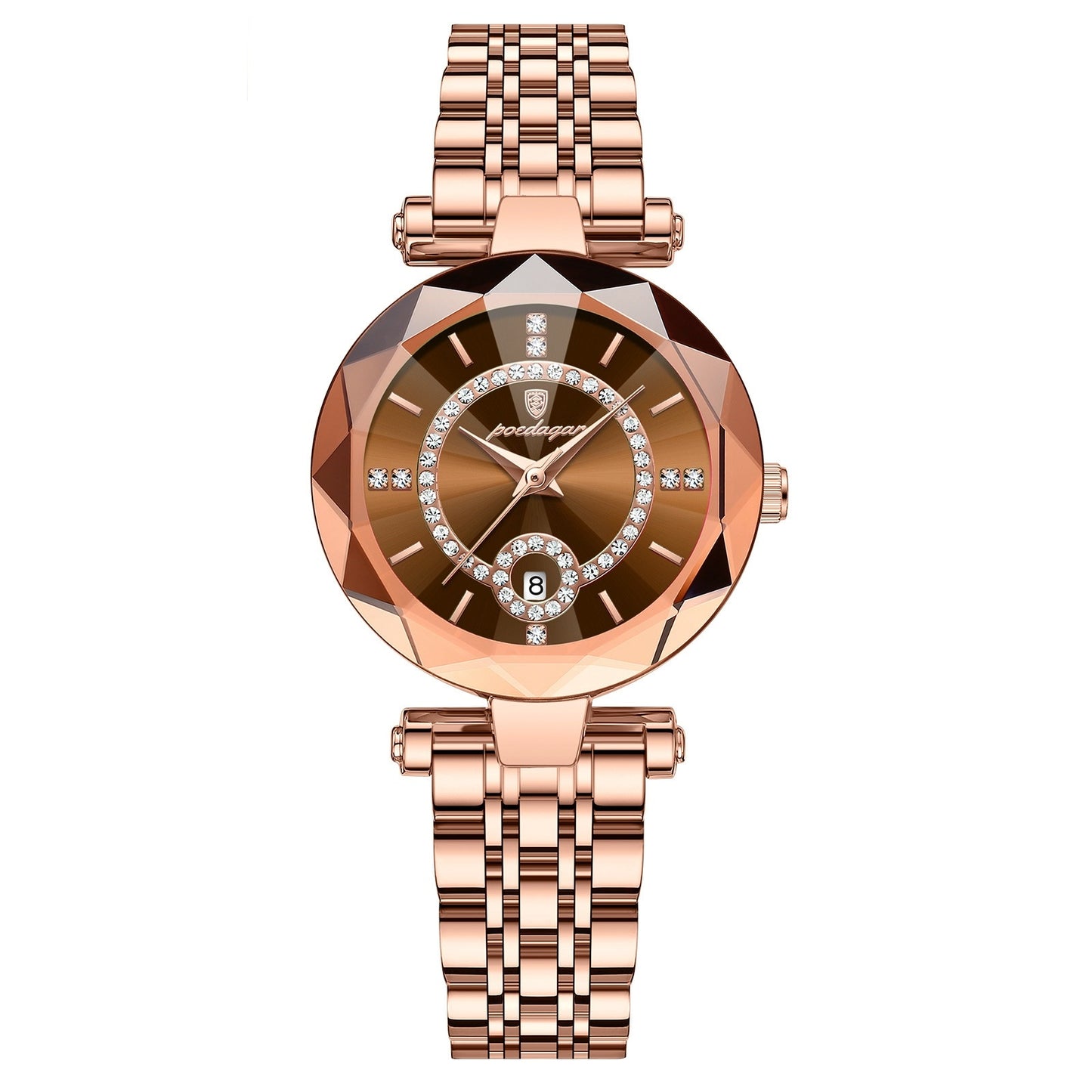 Montre étanche en alliage pour femmes Montre à quartz à la mode ultra-mince