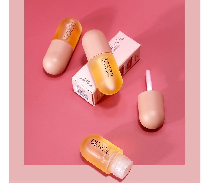 Huile à lèvres nourrissante et réparatrice offre un volume instantané et durable