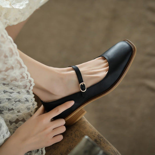 Chaussures pour femmes en cuir