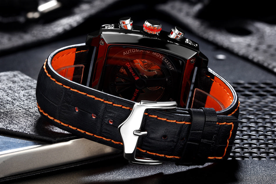 Montre mécanique automatique PAULAREIS pour hommes