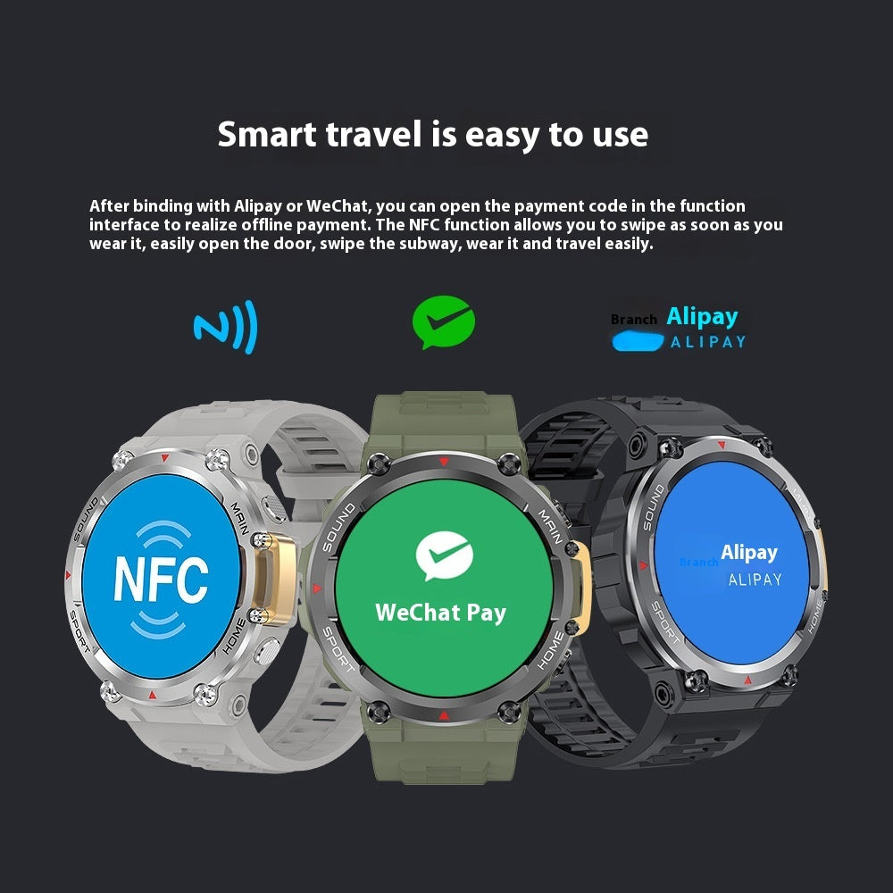 Entièrement Fit HD Écran rond IP68 Étanche 7 jours Batterie Autonomie sans fil Chargeur APP Watch