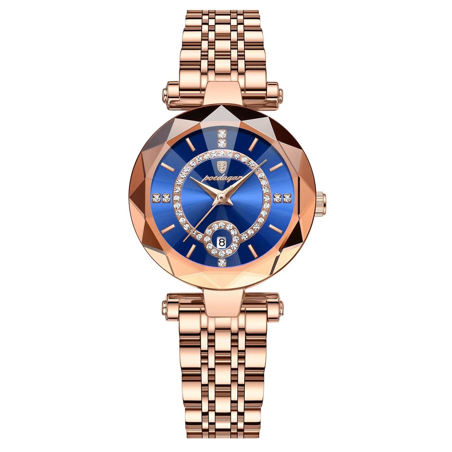 Montre étanche en alliage pour femmes Montre à quartz à la mode ultra-mince