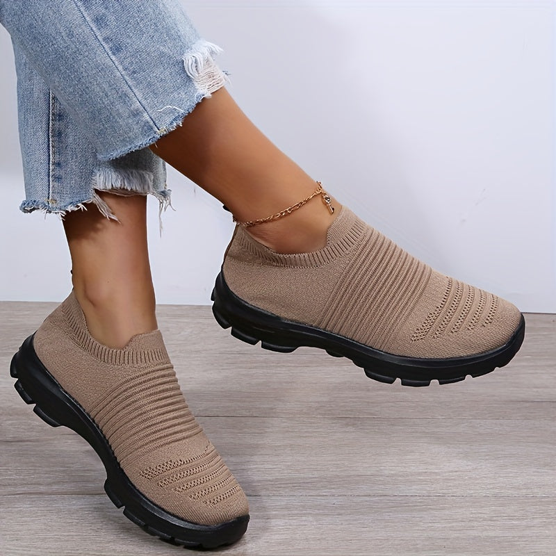 Baskets tricotées pour femmes