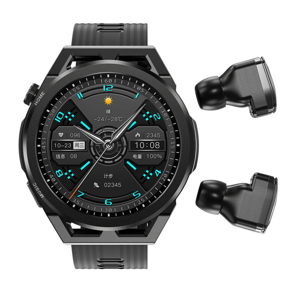 Montre intelligente et casque 2-en-1 TWS offre 4G de mémoire