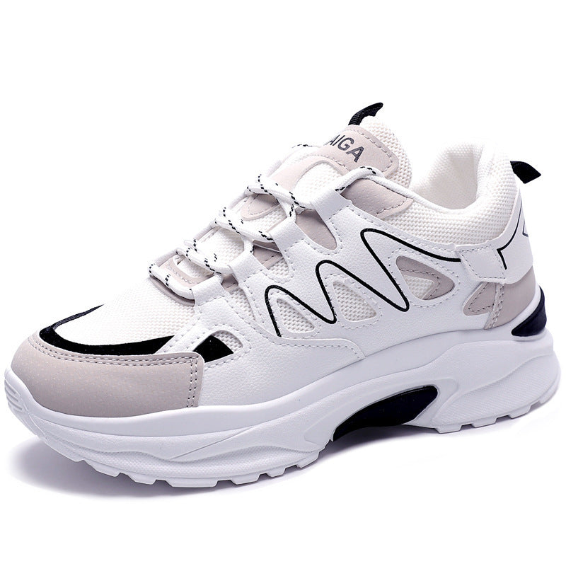 Chaussures décontractées à semelle épaisse