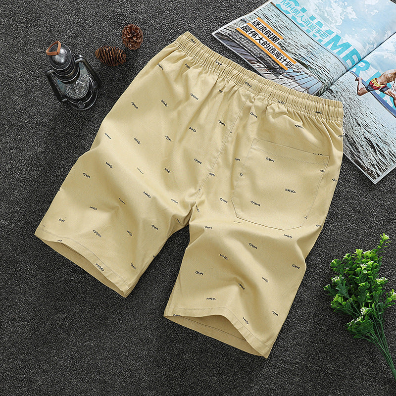 Shorts de plage en coton