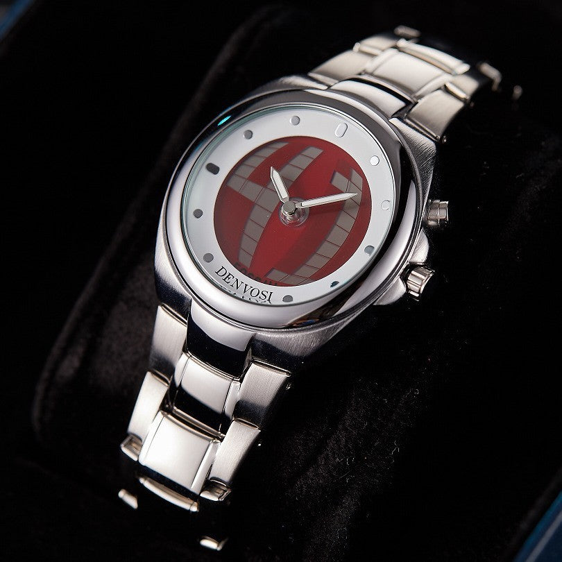 Montre numérique vintage au design rétro intemporel.