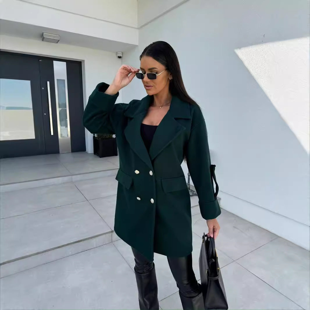 Manteau en laine pour femmes