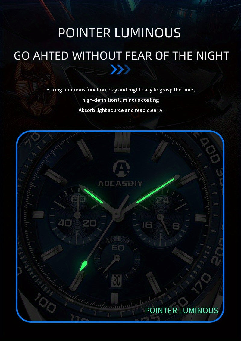 Montre affichage lumineux pour hommes