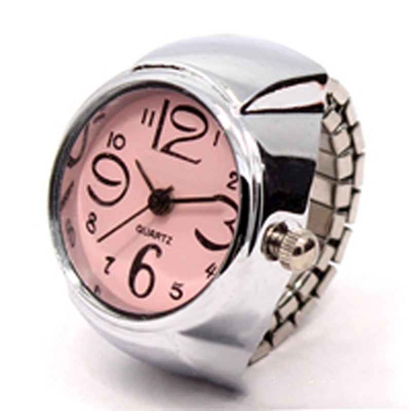 Montre bague personnalisée pour hommes et femmes
