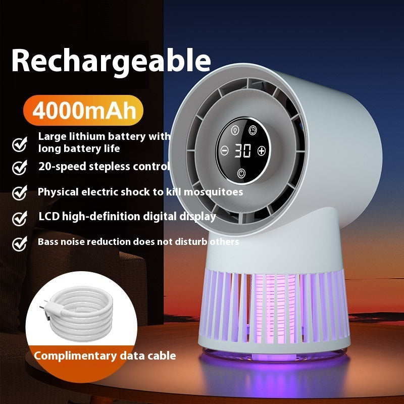Ventilateur électrique 2 en 1