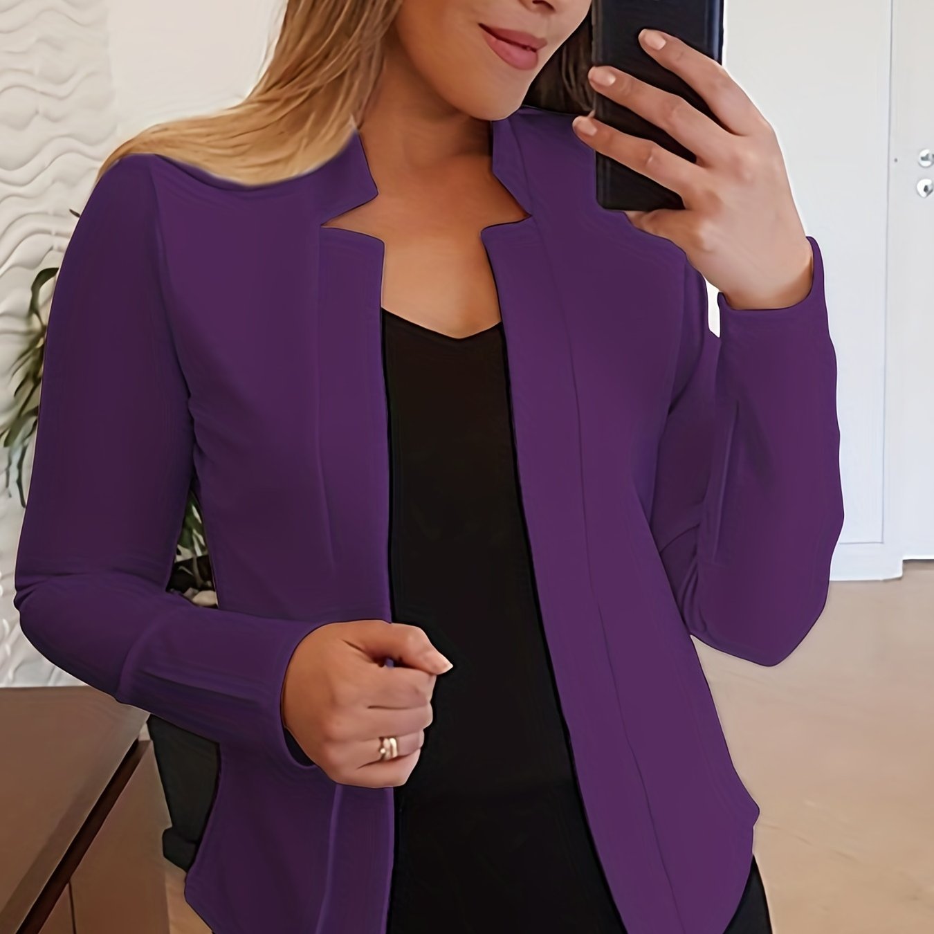 Cardigan élégant aux lignes épurées pour femmes