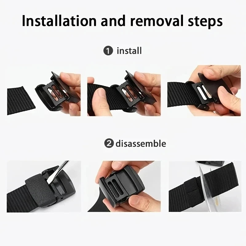 Ceinture tactique unisexe