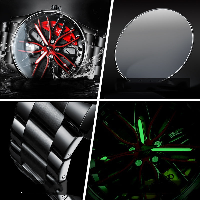 Montre à quartz étanche