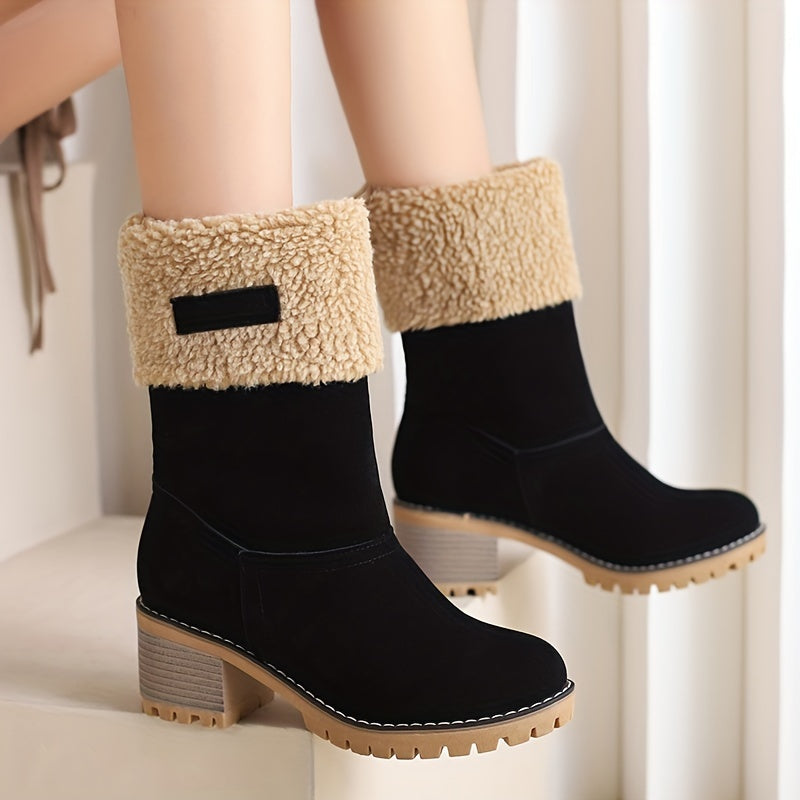 Bottes de neige d'hiver pour femmes